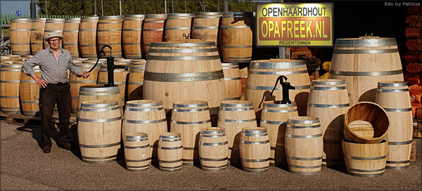 Regentonnen Groothandel Opa Freek