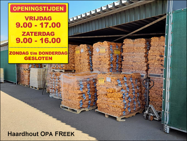 Openhaardhout Opa Freek