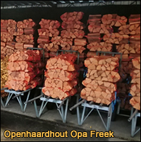 Openhaardhout van Opa Freek