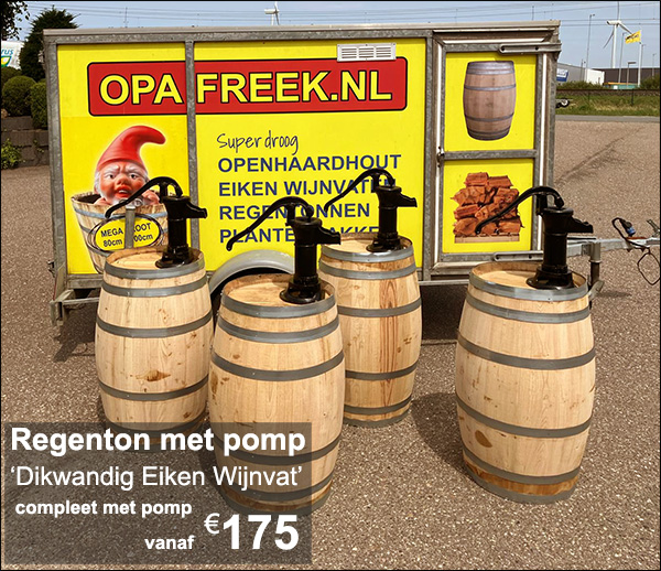 Regentonnen van Opa Freek Regentonnen van Opa Freek