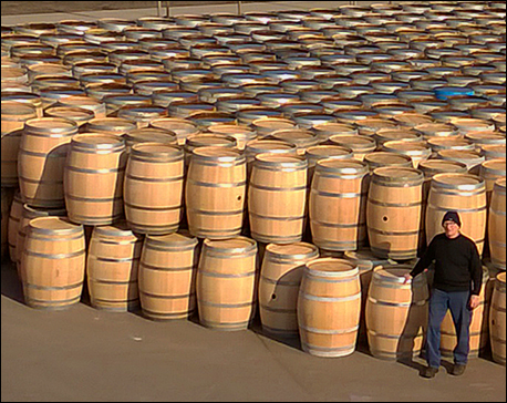 Regentonnen net binnen met Freek Regentonnen net binnen met Freek