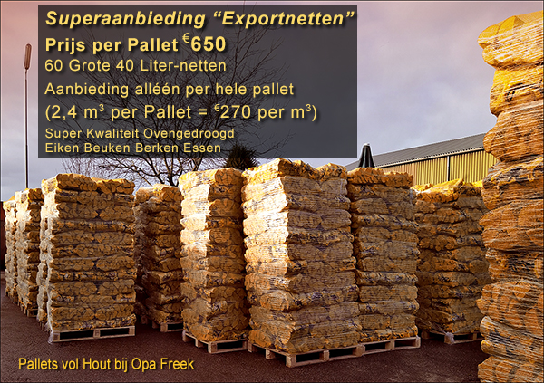 Openhaardhout Opa Freek