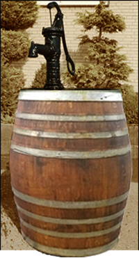 Regentonnen Opa Freek