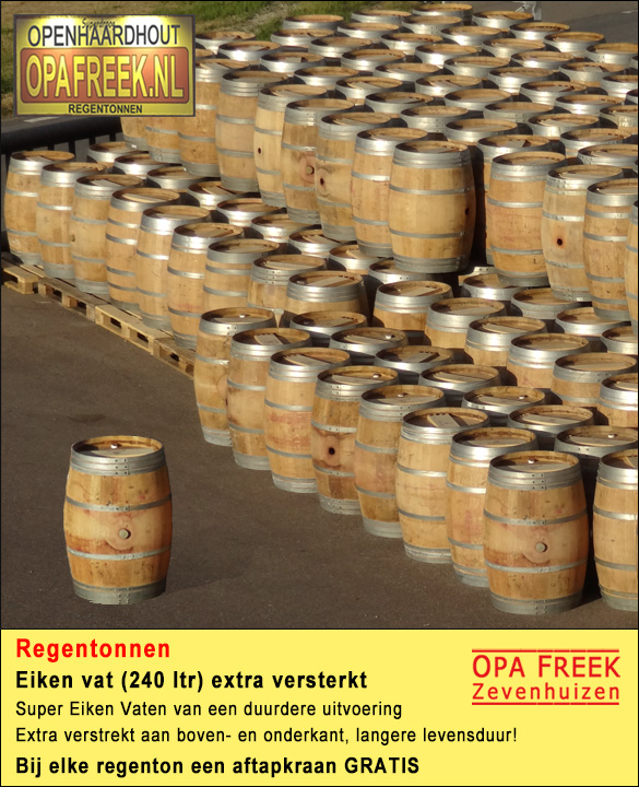 Regentonnen van Opa Freek Regentonnen van Opa Freek