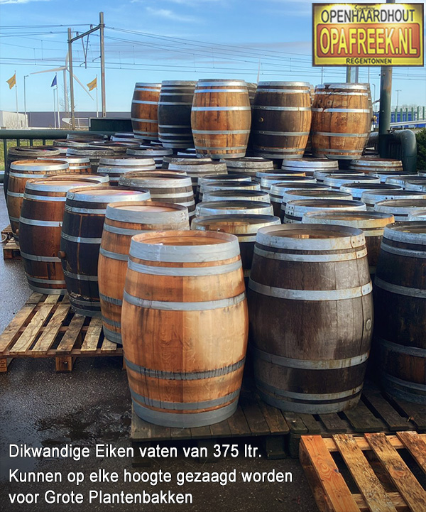 Regentonnen van Opa Freek Regentonnen van Opa Freek