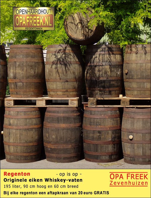 REGENTONNEN van Opa Freek REGENTONNEN van Opa Freek